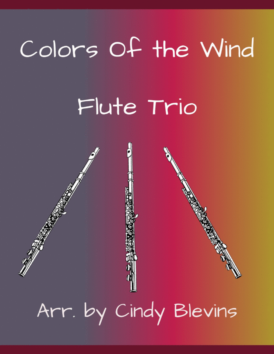 Colors Of The Wind Flute Trio scores gallery preview page 1