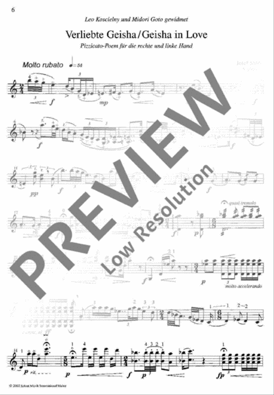 Carneval of Fingers Violin Solo scores gallery preview page 18