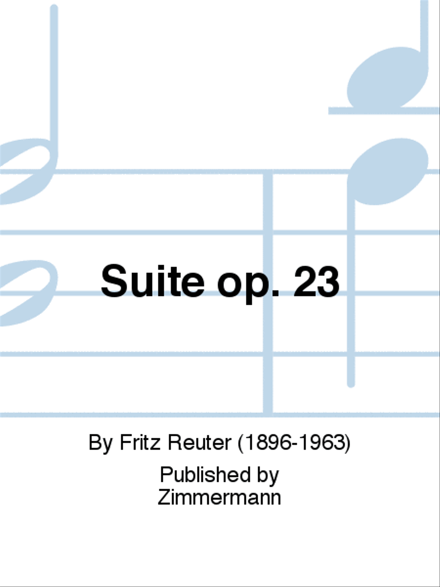 Suite Op. 23 Trombone Solo scores gallery preview page 1