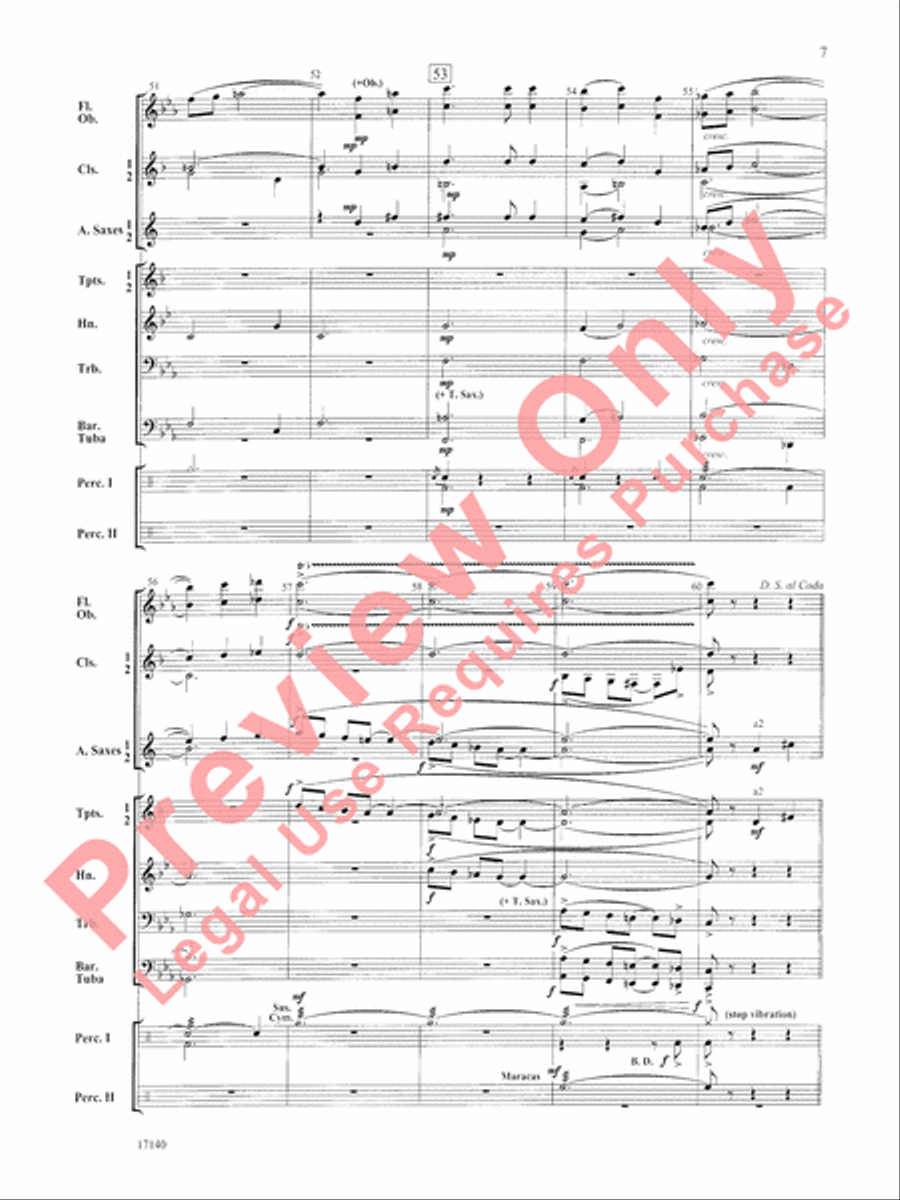 Plaza de Toros Plaza de Toros Concert Band scores gallery preview page 8