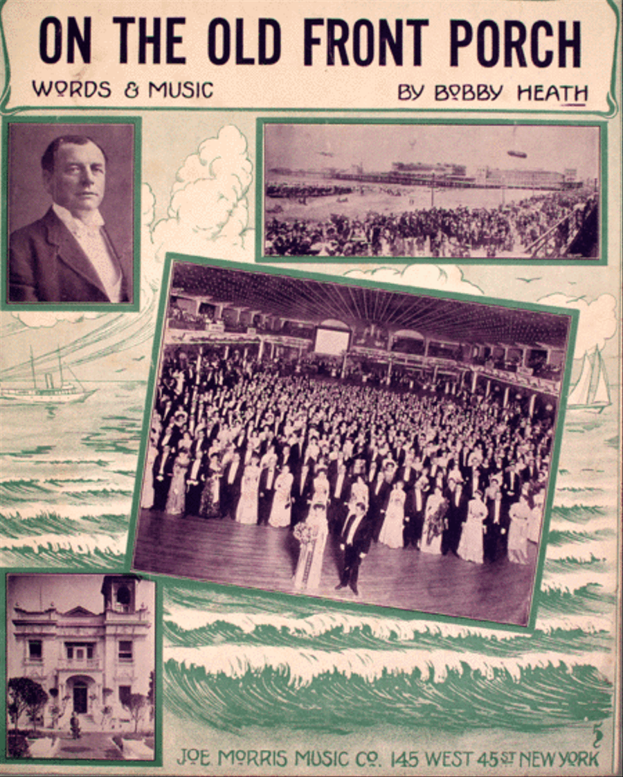 On the Old Front Porch. The Million Dollar Pier Song Voice scores gallery preview page 1