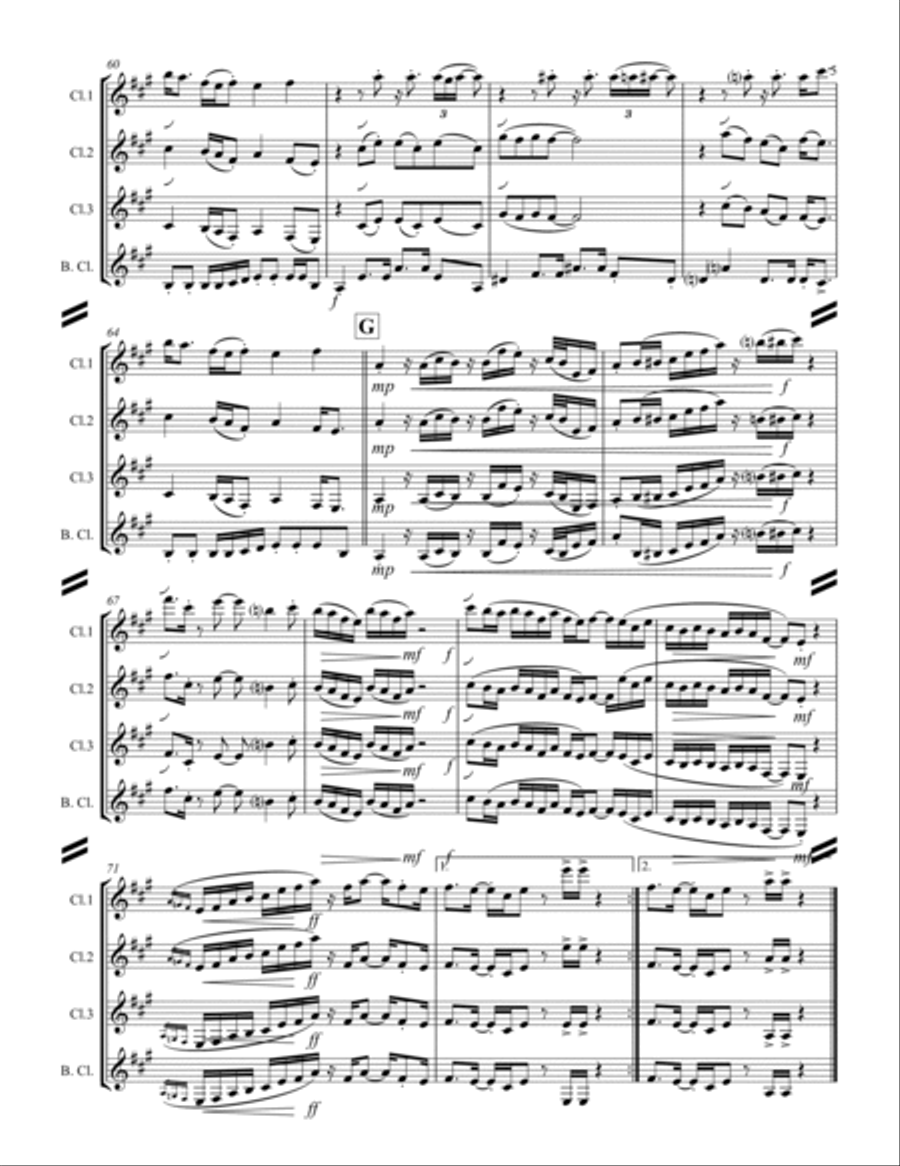 Sir Duke Woodwind Ensemble scores gallery preview page 6