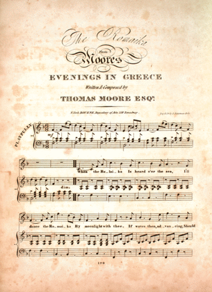 The Romaika from Moore's Evenings in Greece