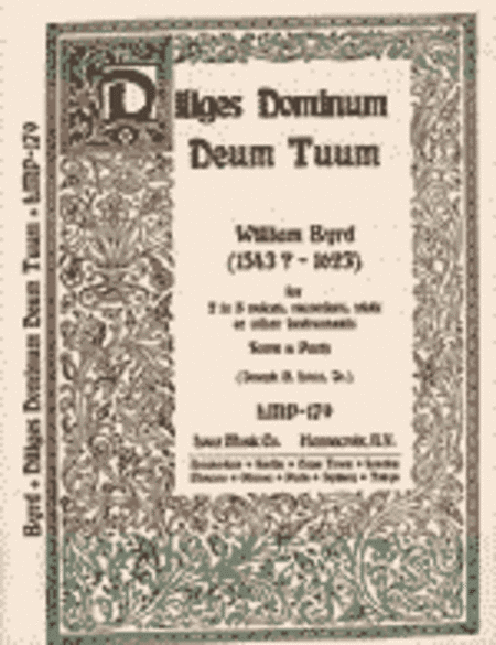 Diliges Dominum Deum Tuum