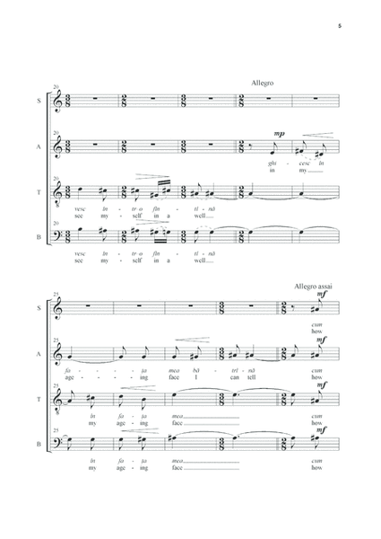 Four Choruses (for Mixed Choir a Cappella) image number null