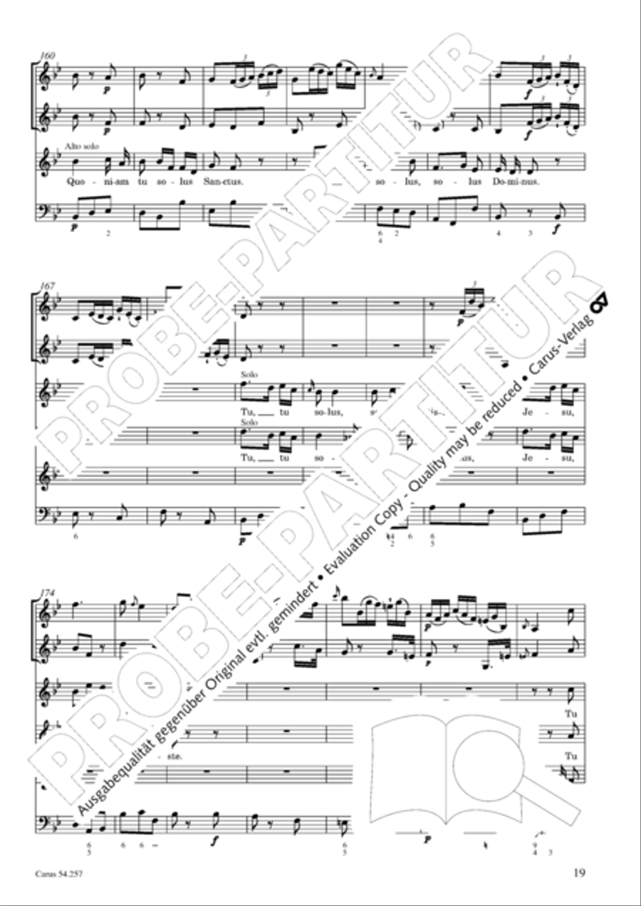 Missa Sancti Aloysii SSA scores gallery preview page 20