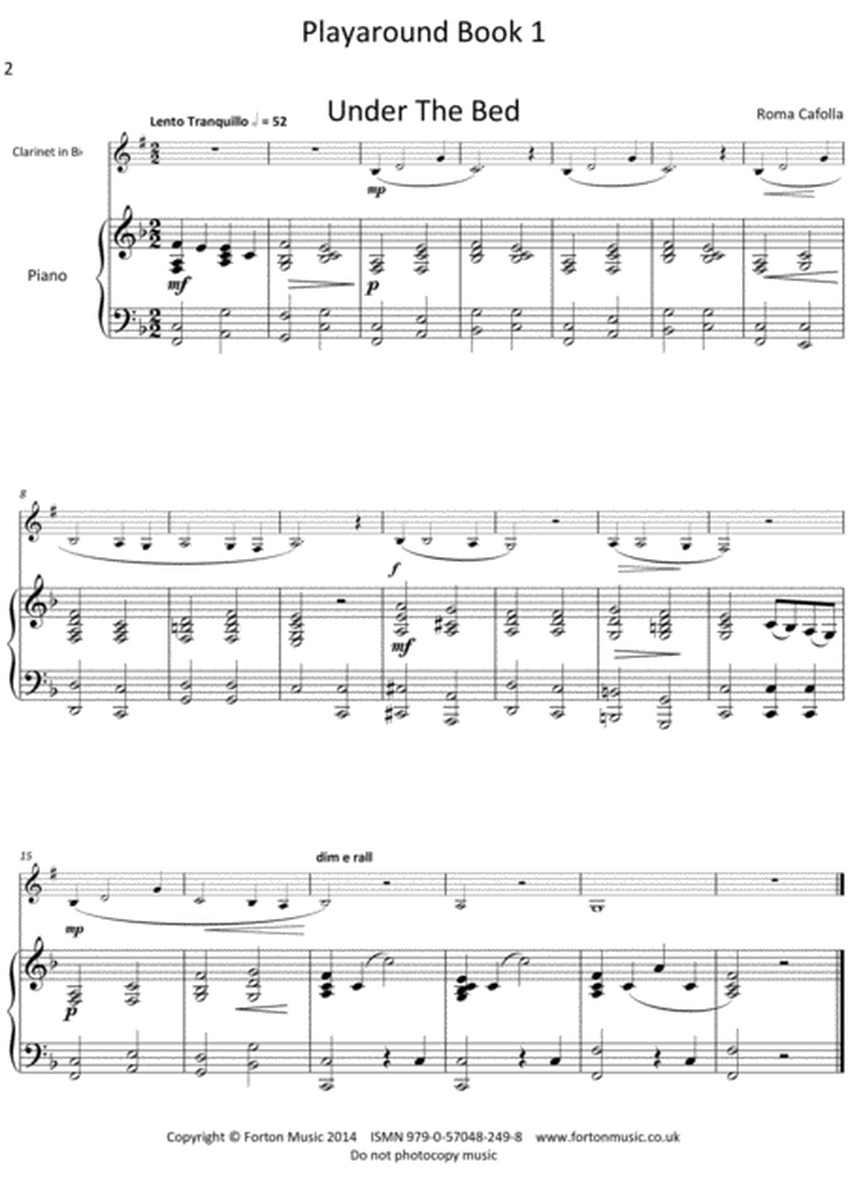 Playaround 1 Clarinet Revised Edition 2017