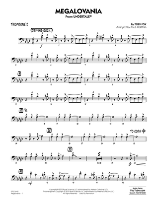 Megalovania (arr. Paul Murtha) - Trombone 2