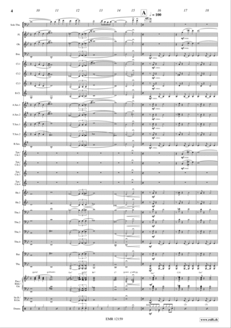 Funkybone Concert Band scores gallery preview page 4