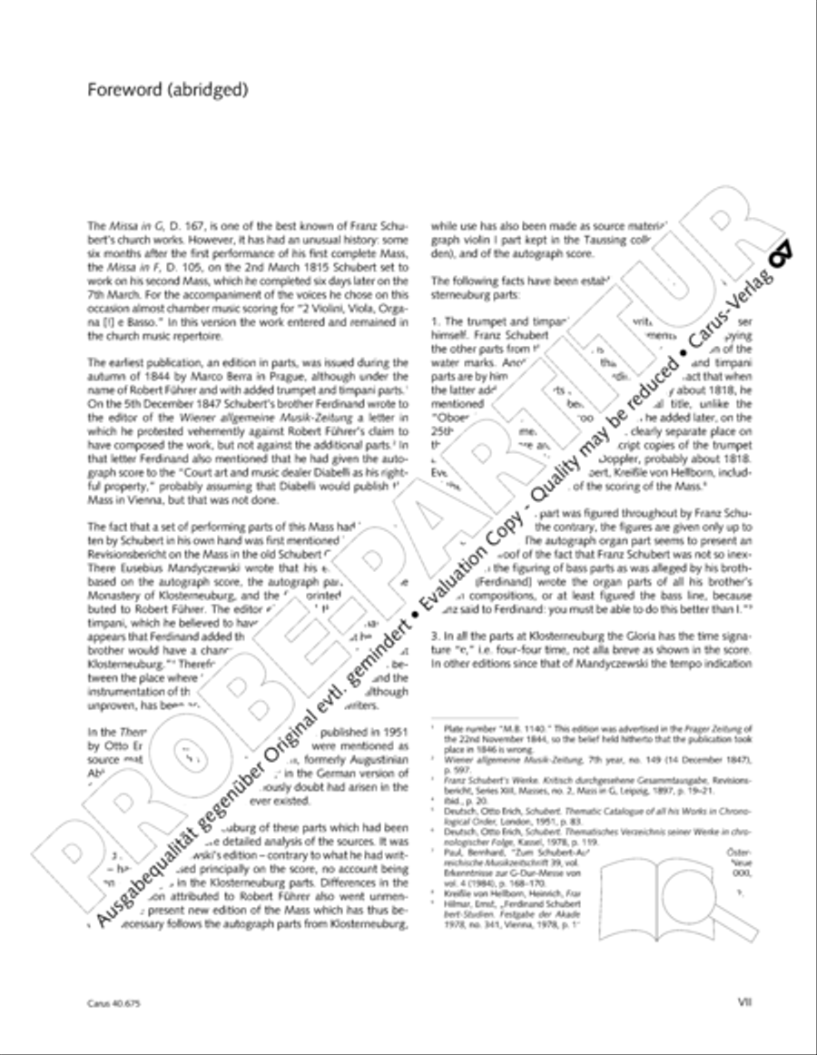 Mass in G Major STB scores gallery preview page 8