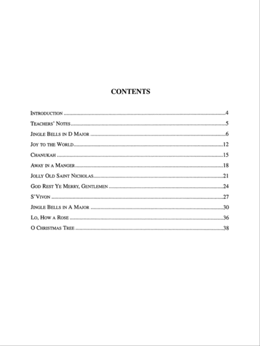 Festive Strings for String Quartet or String Orchestra String Quartet scores gallery preview page 7