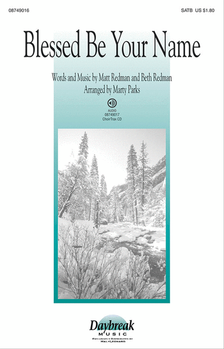Blessed Be Your Name 4-Part scores gallery preview page 1