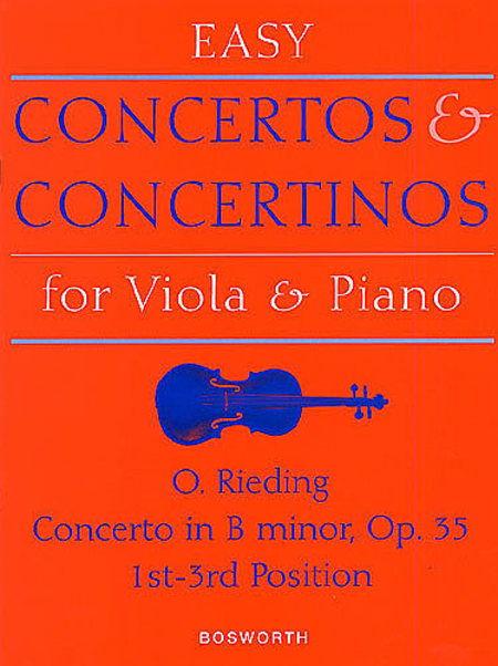 Concerto in B Minor For Viola And Piano Op. 35.