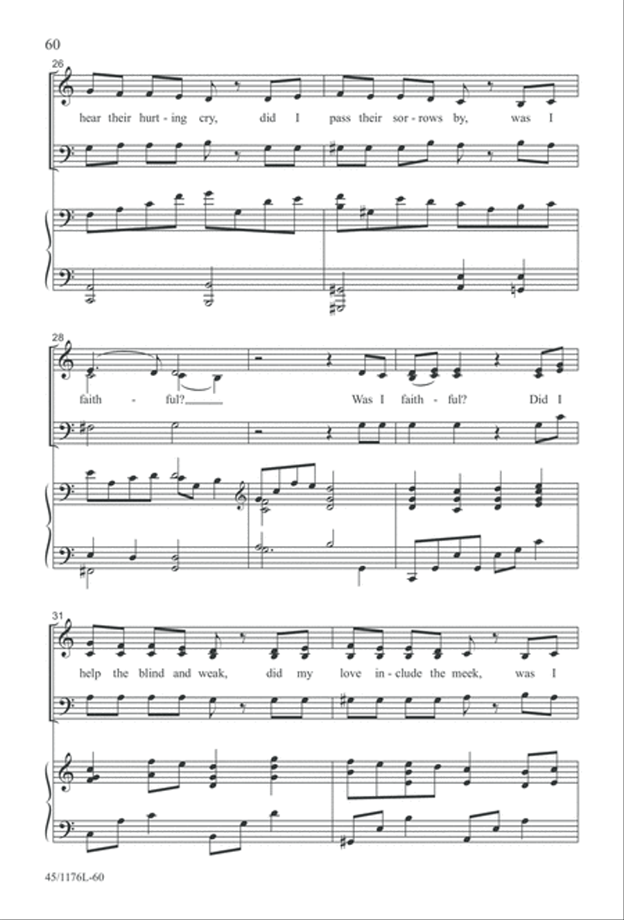 10 More Anthems for about 10 Singers 3-Part scores gallery preview page 60