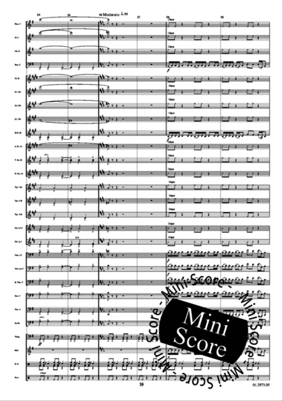 God Save the 'Queen' Concert Band scores gallery preview page 14