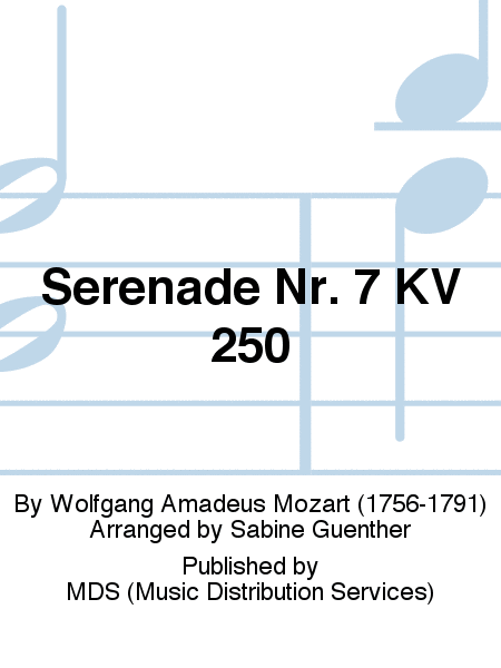 Serenade Nr. 7 KV 250