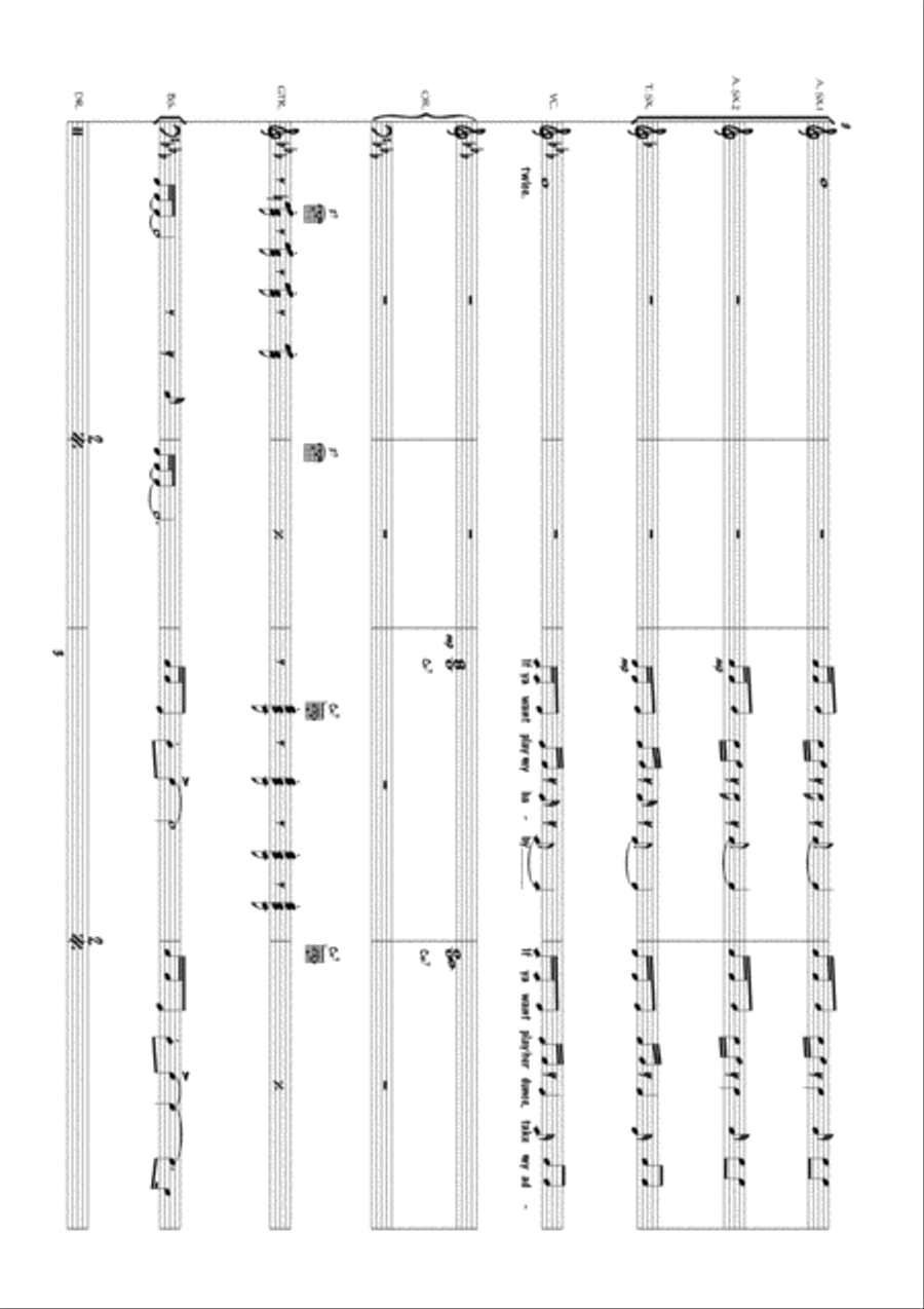JAMAICAN EYES Small Ensemble scores gallery preview page 3