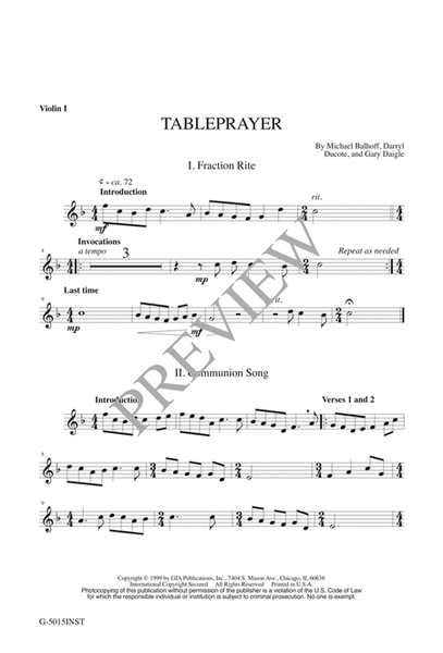 Tableprayer - Instrument edition