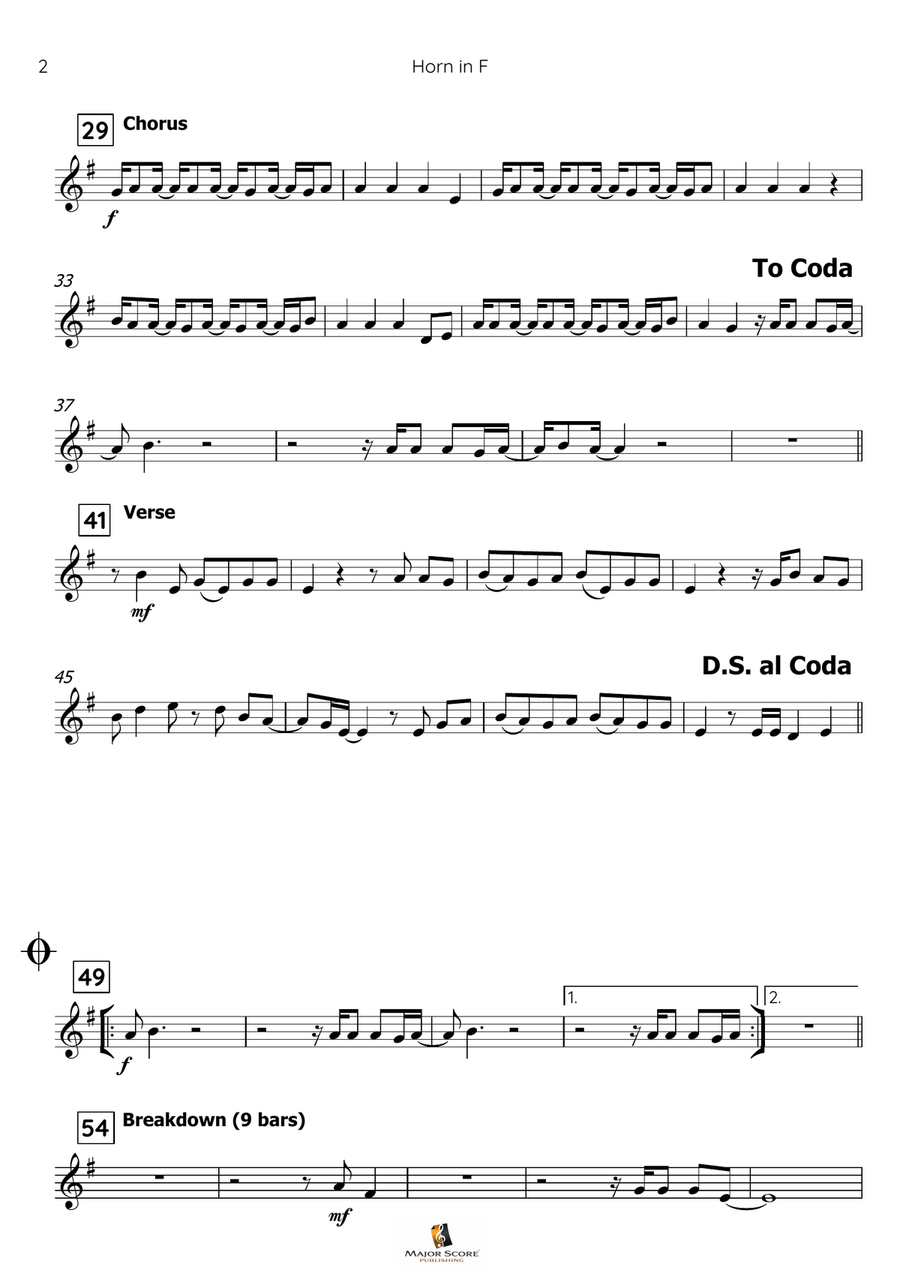 Can't Stop The Feeling! Piano scores gallery preview page 3
