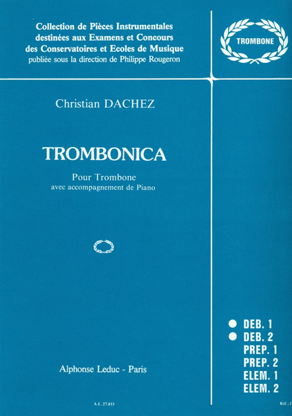 Trombonica - Trombone et Piano