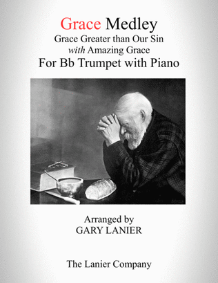 Book cover for GRACE MEDLEY (for Bb Trumpet with Piano - Instrument Part included)