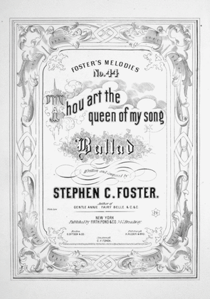 Thou Art The Queen Of My Song. Ballad