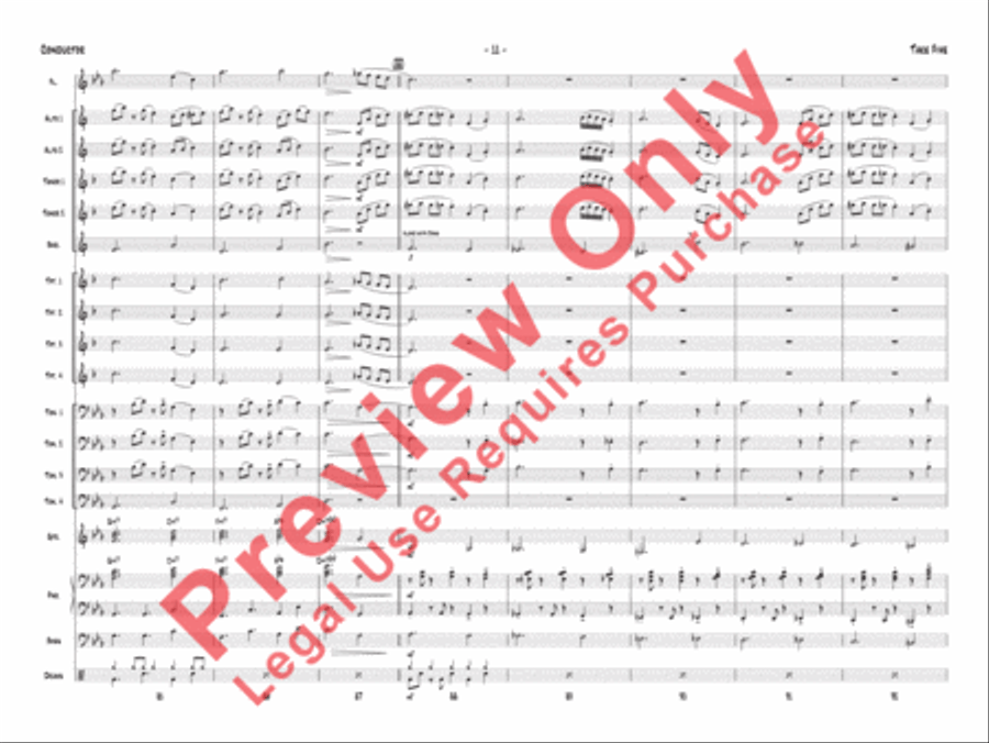 Take Five Jazz Ensemble scores gallery preview page 15