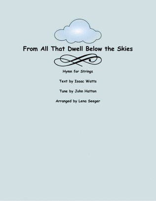 Book cover for From All That Dwell Below the Skies