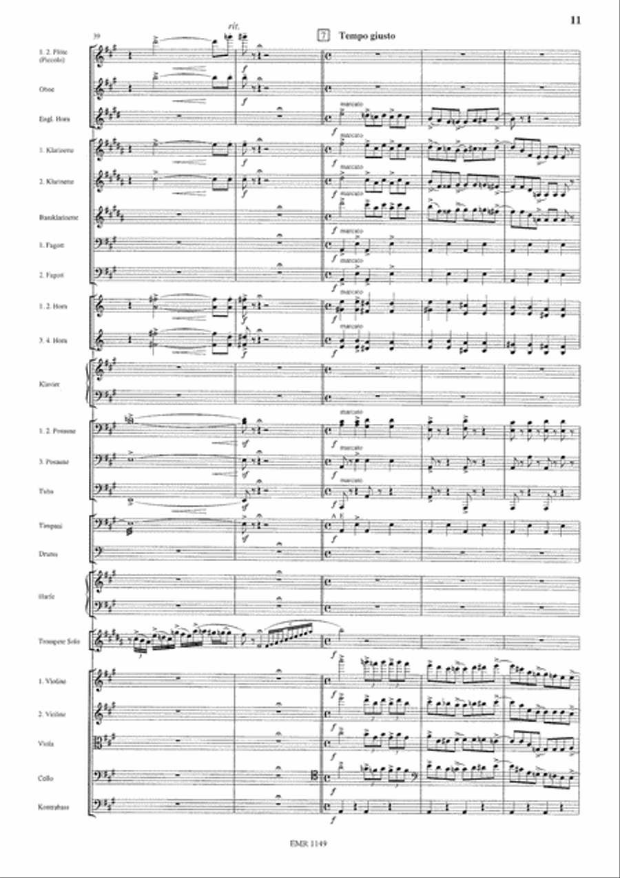 Rhapsody In Blue Orchestra scores gallery preview page 12