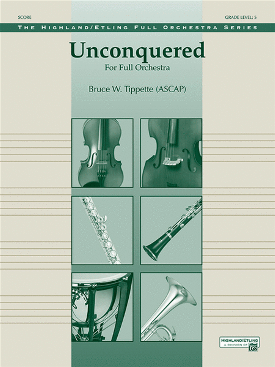 Unconquered Unconquered Full Orchestra scores gallery preview page 1