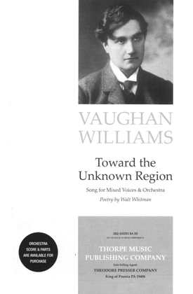 Book cover for Toward the Unknown Region
