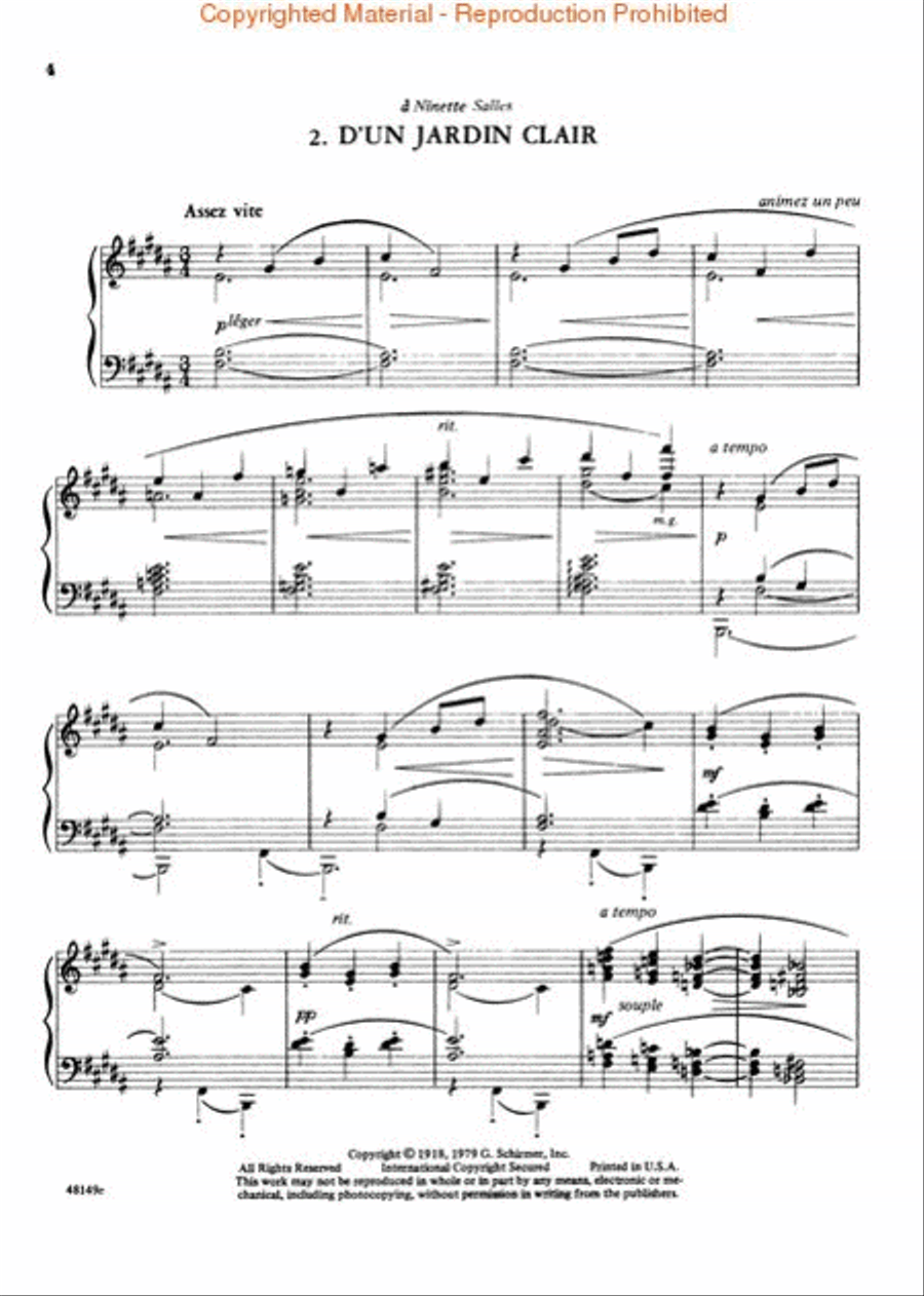 3 Morceaux 3 Morceaux Piano Solo scores gallery preview page 3