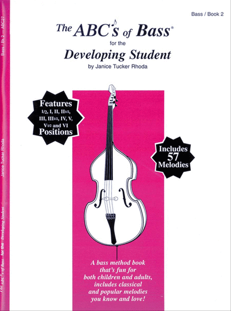 The ABC's of Bass, Book 2 - Developing Student Double Bass scores gallery preview page 1
