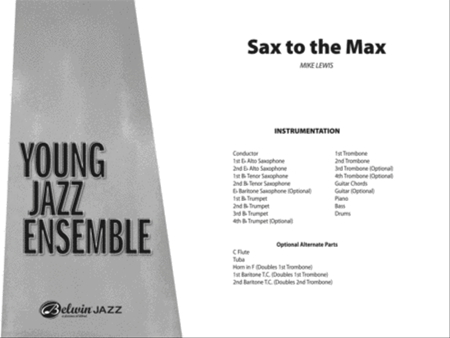 Sax to the Max Jazz Ensemble scores gallery preview page 2