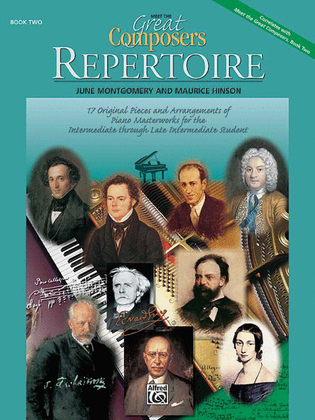 Book cover for Meet the Great Composers -- Repertoire, Book 2