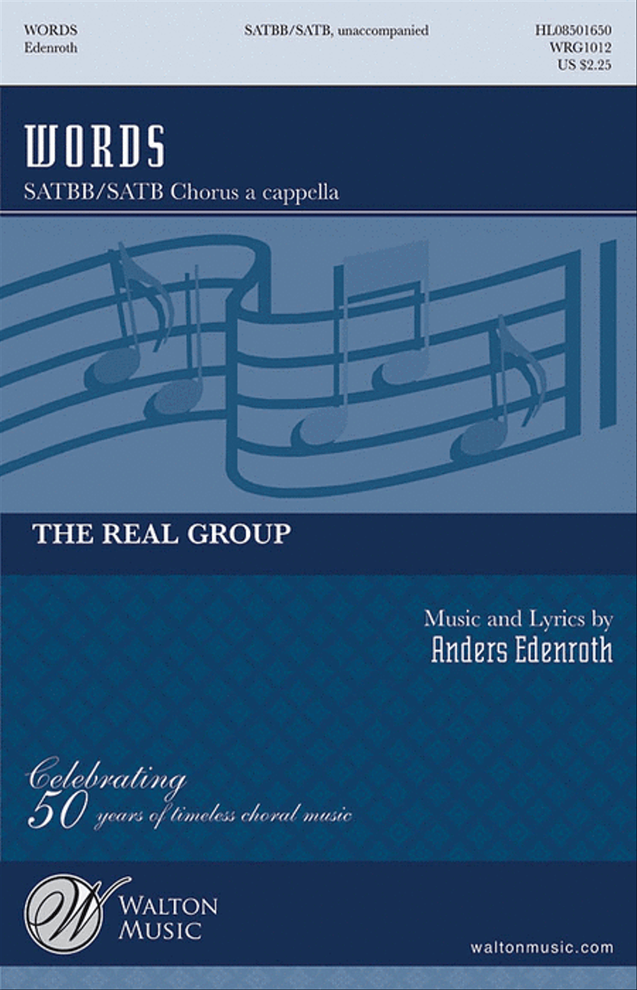Words Choir scores gallery preview page 1
