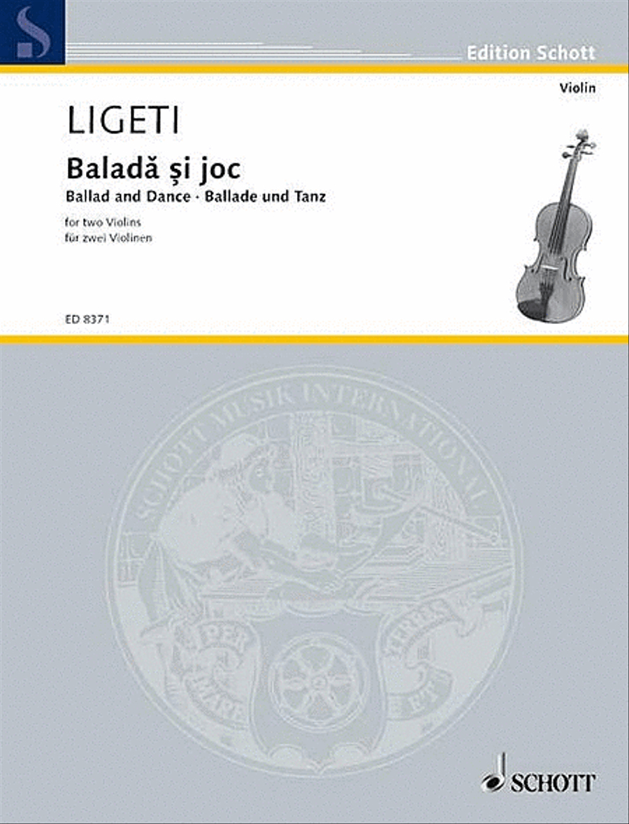 Ballade and Dance String Duet scores gallery preview page 1