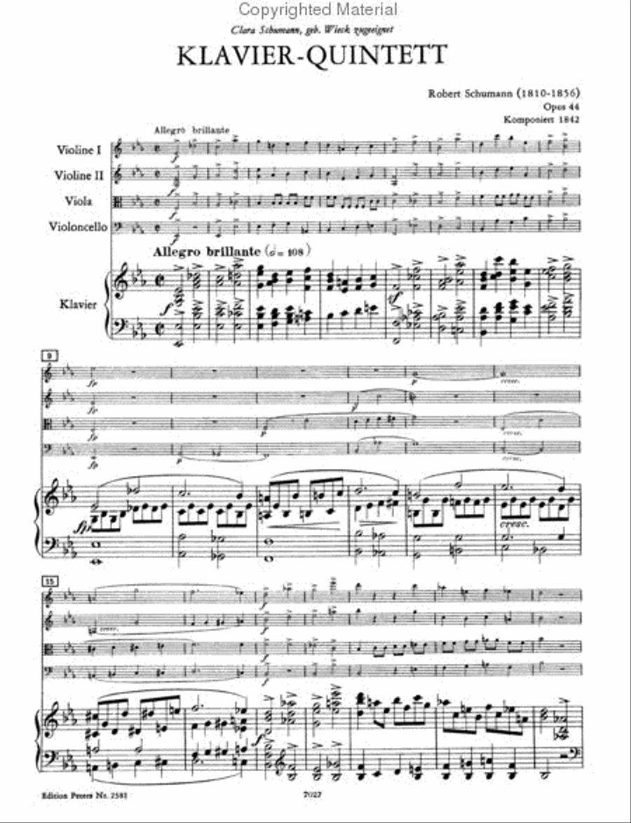 Piano Quintet Piano Quintet scores gallery preview page 3