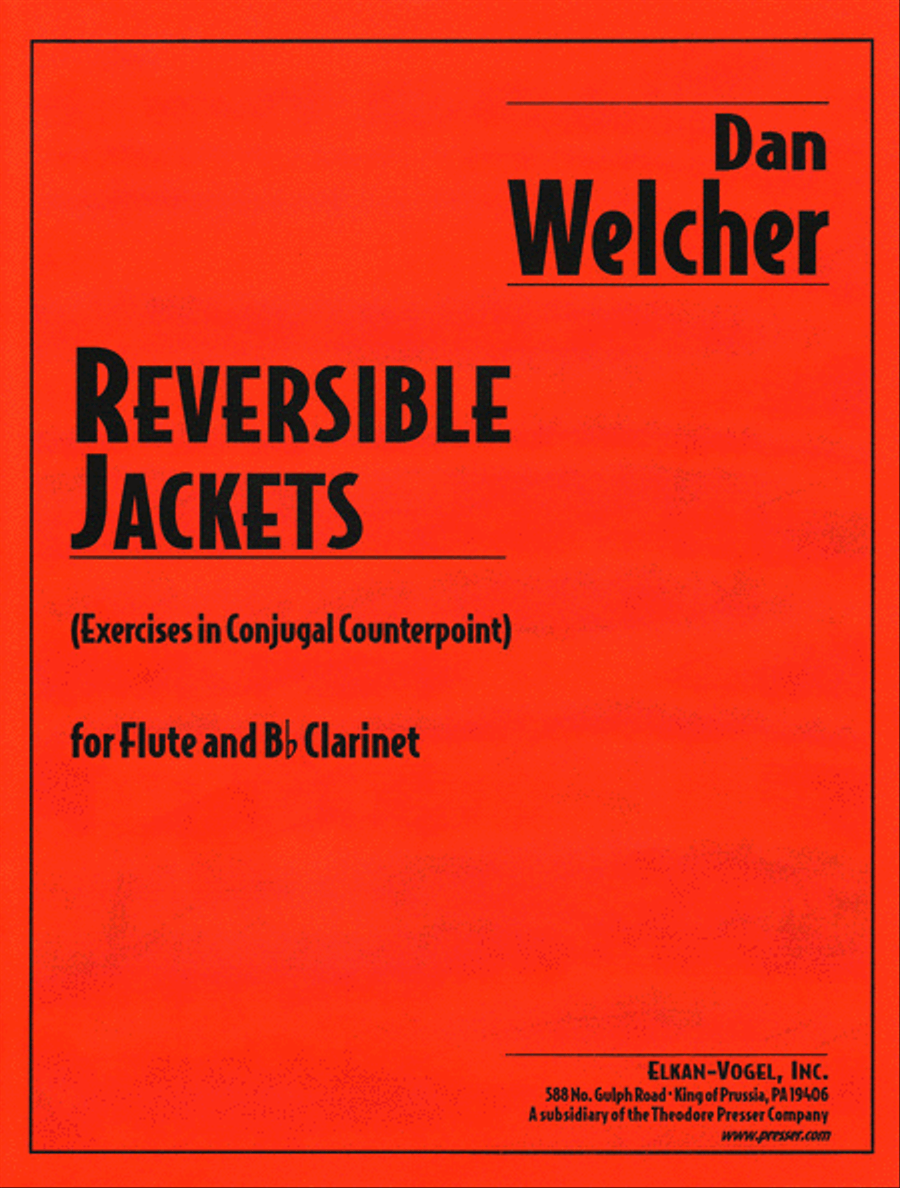 Reversible Jackets Chamber Music scores gallery preview page 1