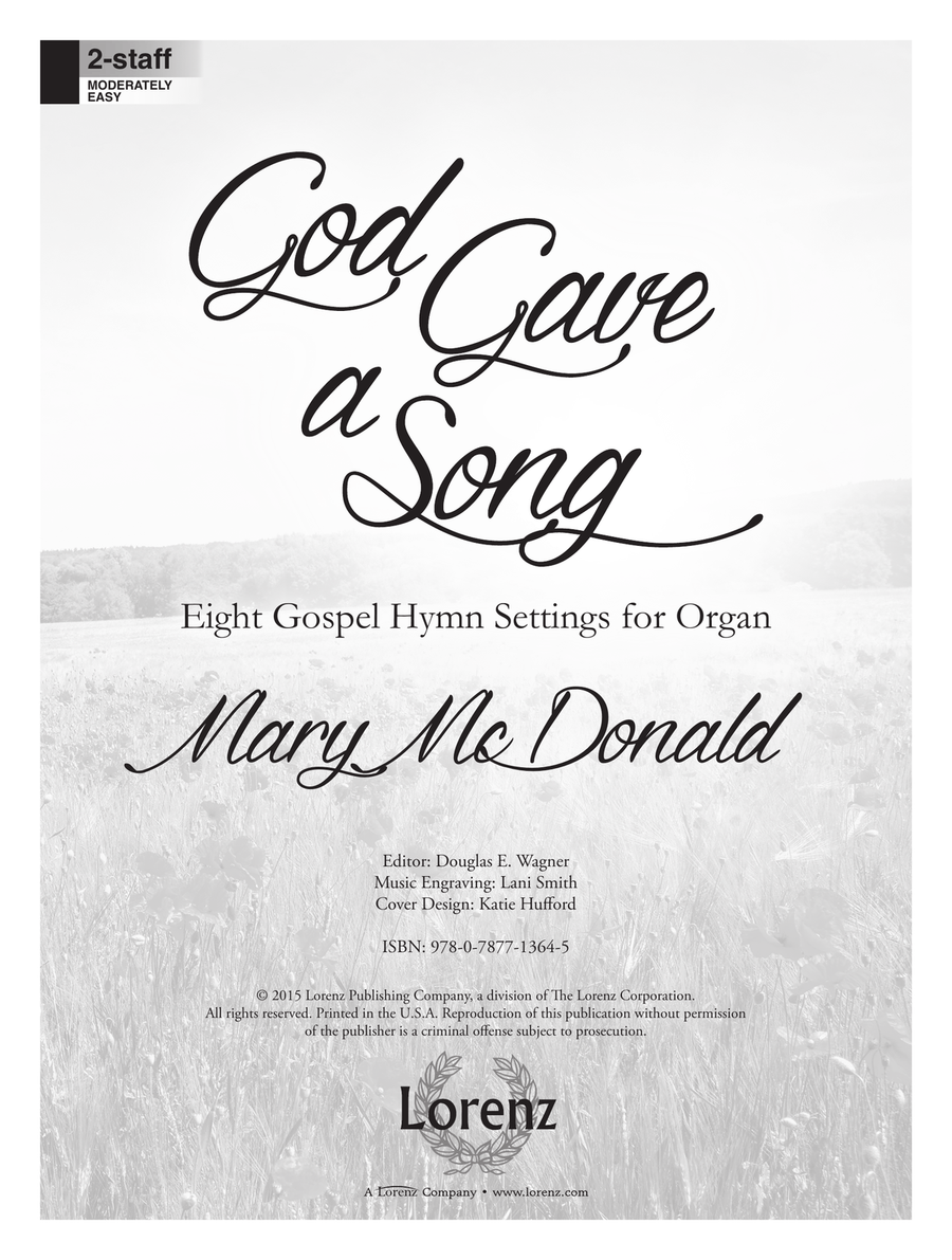 God Gave a Song (Digital Download)