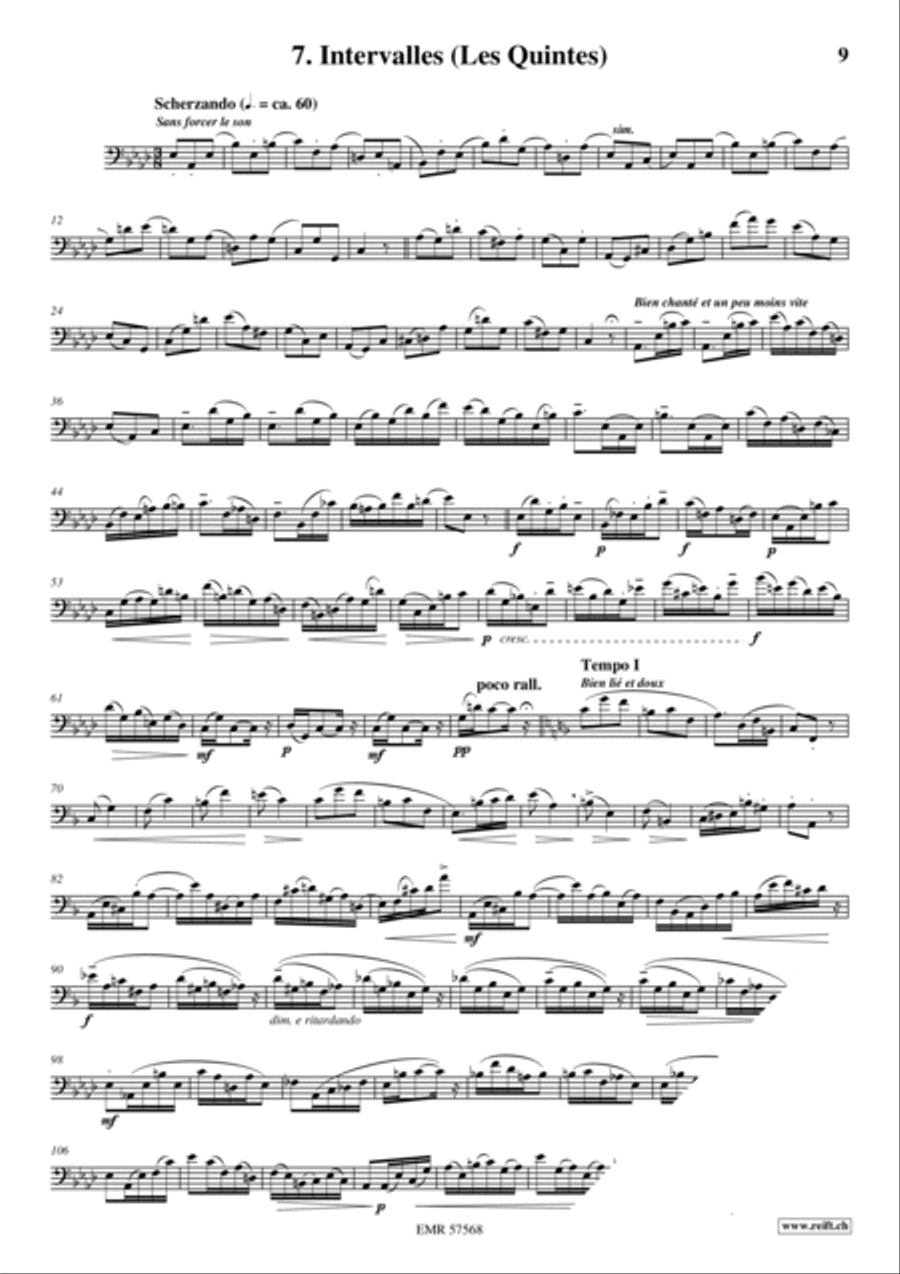 32 Etudes de Perfectionnement Bassoon Solo scores gallery preview page 9