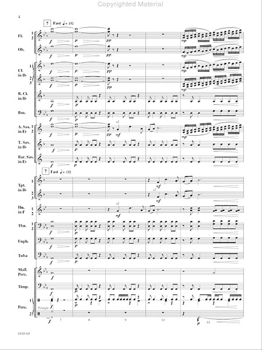 Mystic Portal Concert Band scores gallery preview page 5