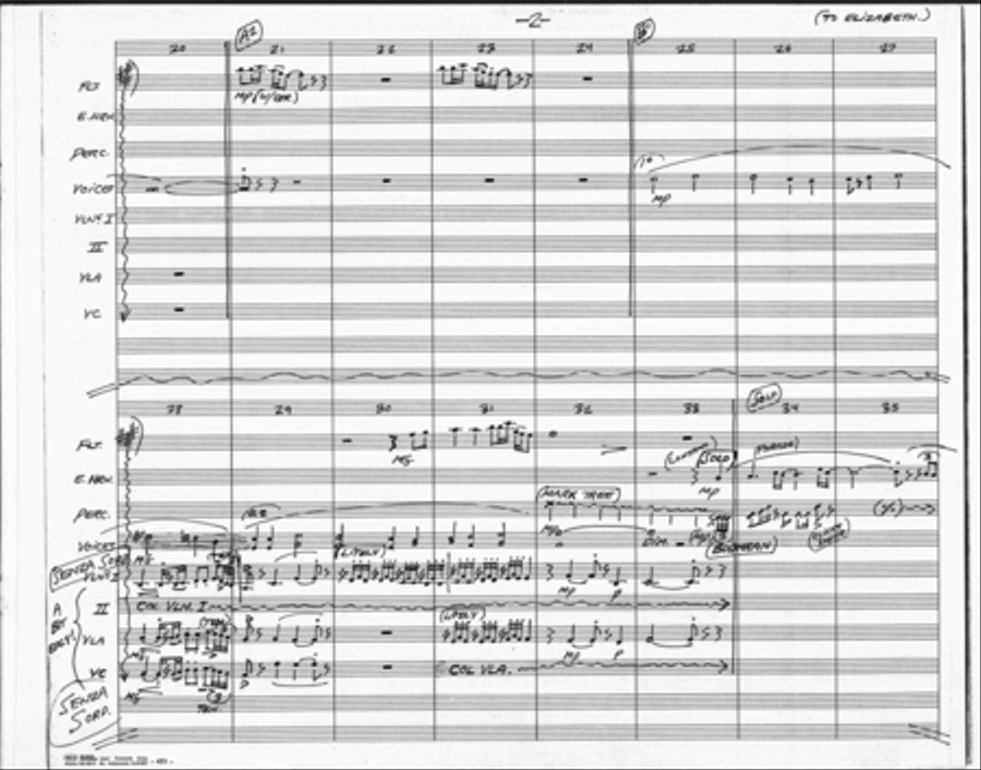Elizabeth's Dream (Guitar & Ensemble) Guitar Ensemble scores gallery preview page 3