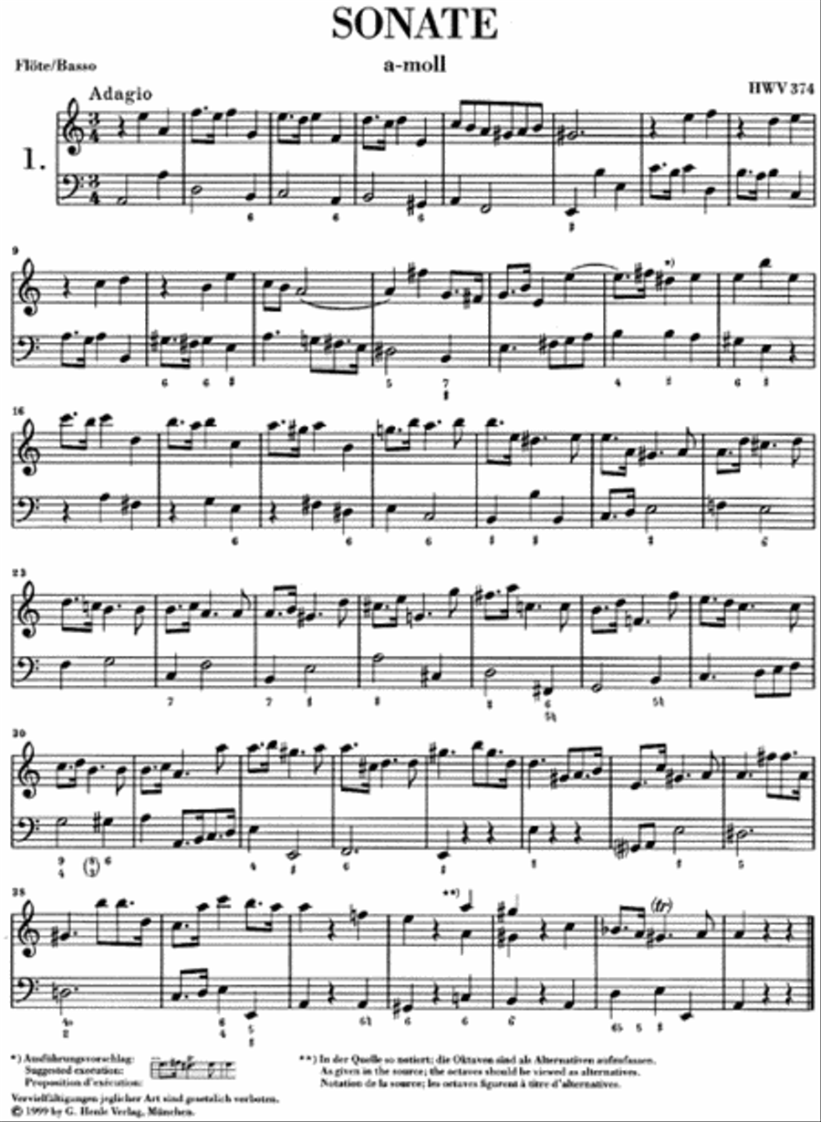 Flute Sonatas – Volume 2 Flute Solo scores gallery preview page 3