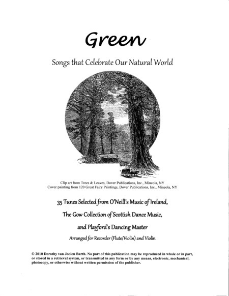 Green: Songs That Celebrate Our Natural World (Complete Duo Anthology) image number null