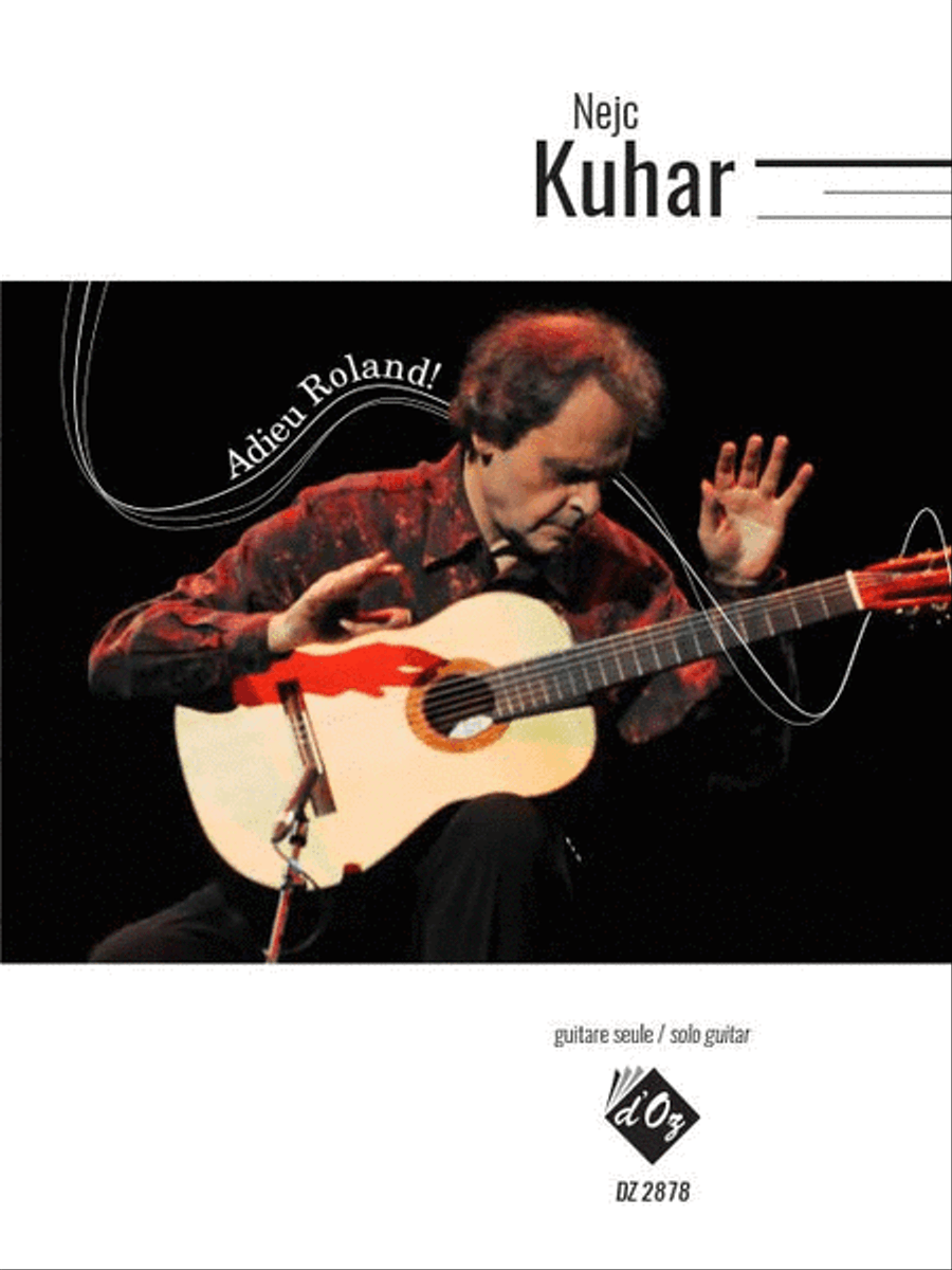 Adieu Roland! Classical Guitar scores gallery preview page 1