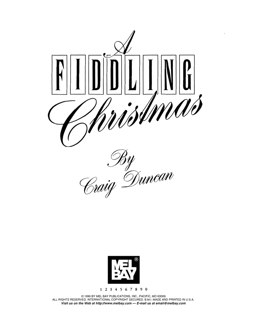 A Fiddling Christmas Violin scores gallery preview page 2