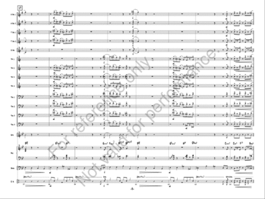 Finishing Brushes Jazz Ensemble scores gallery preview page 10