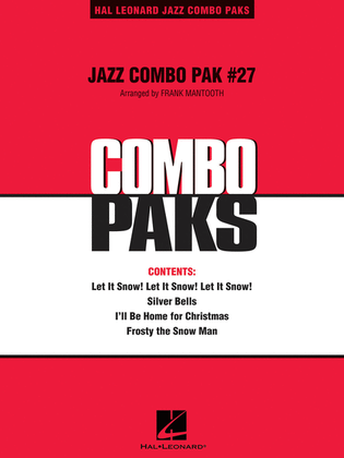 Book cover for Jazz Combo Pak #27 (Christmas)
