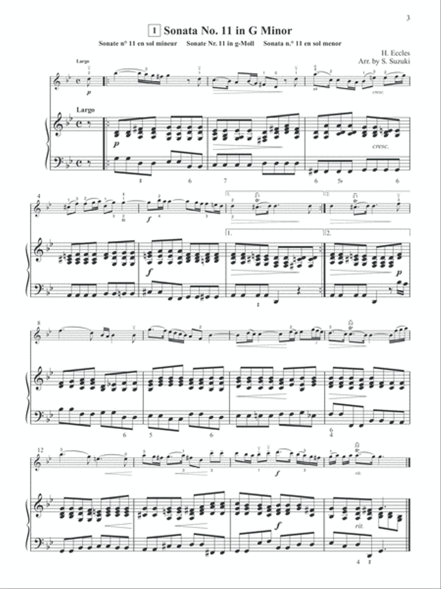 Suzuki Violin School, Volume 8 String Methods scores gallery preview page 7